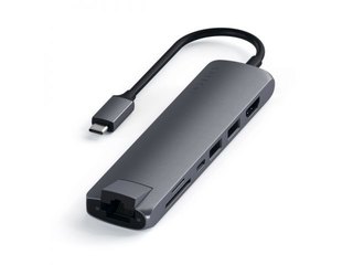Hub Satechi adaptador USB-C slim (A00532) Space
