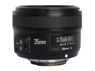 Lente Yongnuo YN 35mm f/2 F2N para Nikon (A00328)