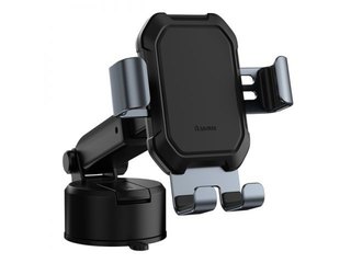 Soporte Baseus celular sopapa auto Gravity Suction (A00883) Black