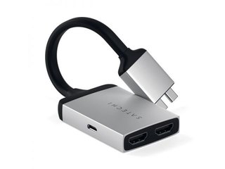 Adaptador Satechi dual USB-C a HDMI (A00512)