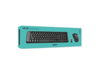 Teclado + Mouse Logitech MK220