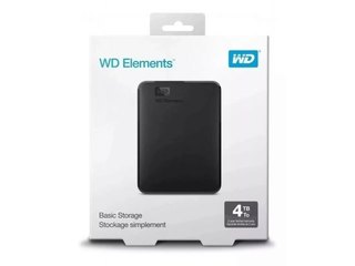 Disco Externo Western Digital 4TB Usb 3.0 Elements