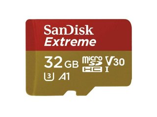 Micro SDHC Sandisk clase 10 Extreme 32GB (667x/100mbs) SDSQXAF-032G-GN6AA
