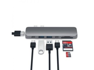 Hub Satechi Usb-c Pro 7 en 1 (A00197) Space Grey