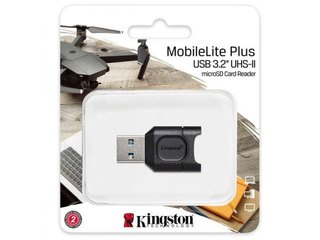 Lector de Tarjetas microSD™ UHS-II Kingston MobileLite Plus