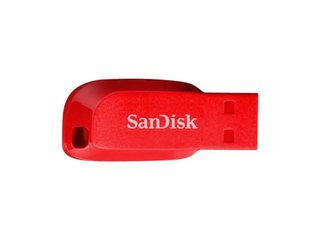 Pendrive SanDisk Cruzer Blade 32gb Usb 2.0 rojo