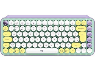 Teclado Bluetooth Logitech Pop Keys Lila (920-010714)