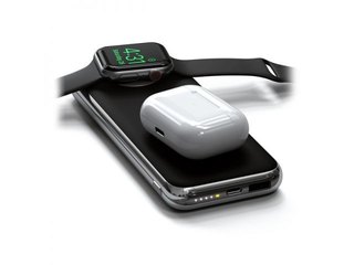 Power Bank Satechi Quatro inalambrico carga rapida Multidispositivo (A00826) ST-UC10WPBM
