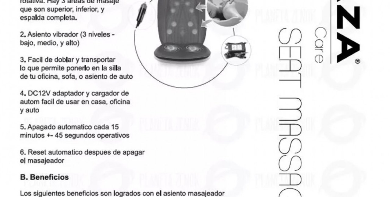 Antena 3d top masajeador