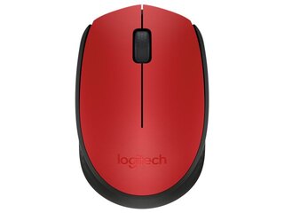 Mouse Logitech Wireless M170 Rojo