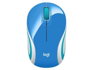 Mini Mouse Logitech Wireless M187 Azul (910-005360)