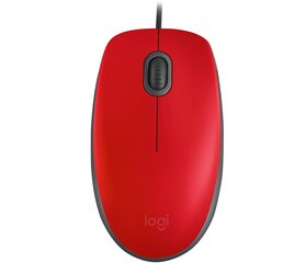 Mouse Logitech M110 Silent Rojo