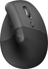 Mouse Logitech Wireless Lift Vertical Ergonomico Negro (910-006466) Right