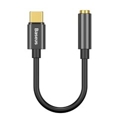 Adaptador Baseus Usb-c A 3.5 Mm Hembra (A00489) Black