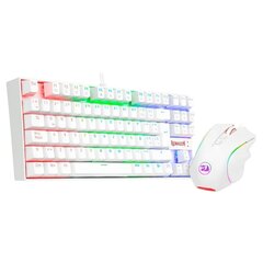 Kit Redragon K552RGB-BA-W-SP Essentials (Teclado + Mouse)