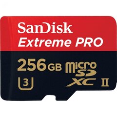 Micro SDHC Sandisk clase 10 Extreme Pro 256GB (667x/170mbs) SDSQXCZ-256G-GN6MA