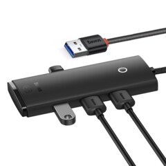 Hub Baseus 5 Puertos (USB-A a 3 x USB-A / 1 x USB-C) 1metro  (A01122) WKQX030101