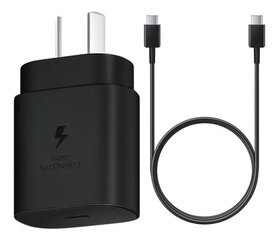 Samsung Cargador Travel Adapter de 15W Usb-C Black (EP-T1510XBSGAR) con cable