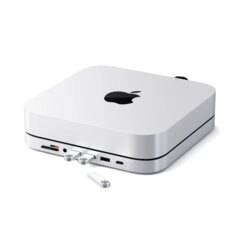 Hub Satechi Stand para Mac Mini (A00843) Silver (USB-A / USB-C / Jack 3.5 /SD)