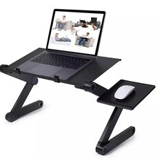 Mesa 360º Plegable Portatil Con Ventilacion Notebook LP1047A