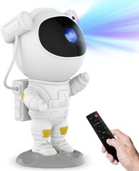 Astronauta Proyector Galaxia Estrellas Lampara Luz De Noche (Parado) Stand