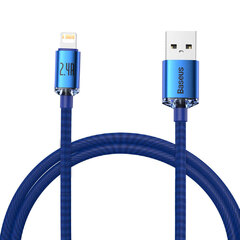Cable Baseus Crystal Shine Usb-a / Lightning 2.4A de 2m Blue (A01201)