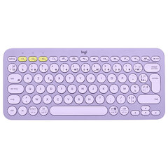 Teclado Bluetooth Logitech K380 Multi-Device Lavanda (920-011150) Español