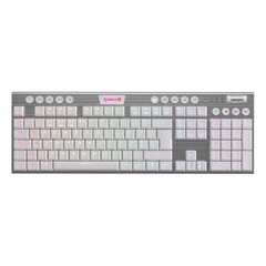 Teclado Gamer Redragon K619 Horus Fs White Rgb switch Red Wired Español