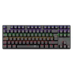 Teclado Gamer T-Dagger T-TGK313-BL Bora Black Rainbow Blue switch