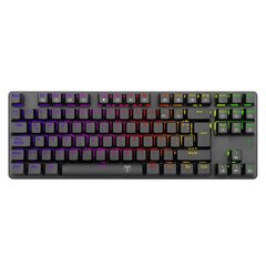 Teclado Gamer T-Dagger T-TGK315-BL Bora Black Switch Blue TKL USB Mecánico Español