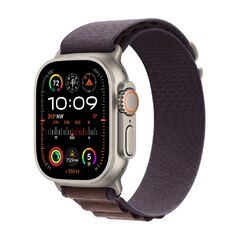 Apple Watch Ultra 2 (Gps + Cellular) 49mm Titanium Case with Indigo Alpine Loop (MRET3LL/A)