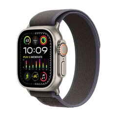 Apple Watch Ultra 2 (Gps + Cellular) 49mm Titanium Case with Blue/Black Trail Loop (MRF53LL/A)