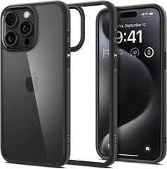 Funda Spigen Ultra Hybrid Iphone 15 Pro Max Matte Black (6,7)