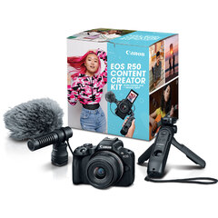 Canon EOS R50 Mirroless Kit 18-45mm (2023) Content Creator Kit