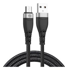 Cable De Datos Jd D-30am Usb A Micro Usb 2.4a Carga Rapida Negro
