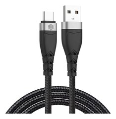Cable De Datos Jd D-30ac Usb A Usb Tipo C 2.4a Carga Rapida Negro