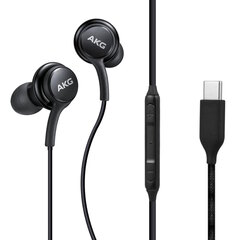 Auricular Samsung in ear Tipo C Black con microfono AKG (EO-IC100BBEGWW)