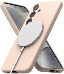 Funda Ringke Silicone Magnetic Samsung S24 Pink