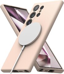 Funda Ringke Silicone Magnetic Samsung S24 Ultra Pink Sand