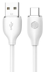 Cable De Datos Jd D-23 Usb A a Usb C 2.4a Carga Rapida Blanco