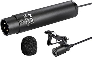 Microfono Corbatero Omnidireccional Boya Xlr Video By-m40d