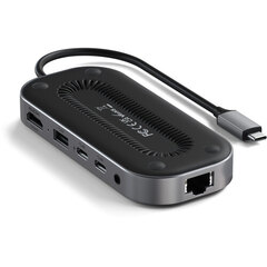 HuB Satechi ST-U4MGEM Multiplicador 6 Puertos Satechi Hdmi 8k 60hz Usbc 100w (A01194)
