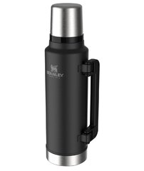 Termo Stanley 1.4 Lts Negro C/ Asas Y Tapon Cebador (10-08999-039)