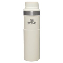 Botella Termica Stanley Classic Trigger-Action Travel Mug Cream Gloss 591 ML (10-06441-200)