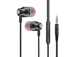 Auricular Jd Sound Pro Cable Negro Entrada 3.5mm  (H-38TMM)