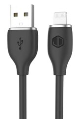 Cable De Datos Jd D-23 Usb A a Lightning 2.4a Carga Rapida Negro (2mts)