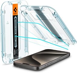 Film Vidrio Templado Spigen EZ Fit Glas.tR Slim Iphone 15 Pro Max