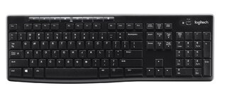 Teclado Logitech K270 Graphite inalambrico (920-004426) Español