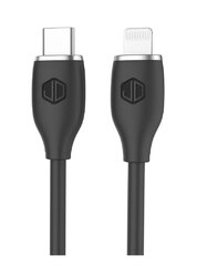 Cable De Datos Jd D-23 Usb-C a Lightning 3a 30w Carga Rapida Negro (2mts)
