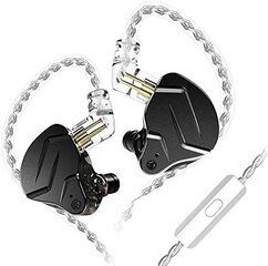 Auricular KZ ZSN Pro X in-ear con microfono (Black)